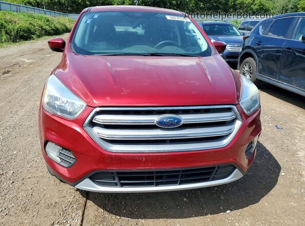 1FMCU0GD8HUB01247 2017 FORD ESCAPE Red Front view