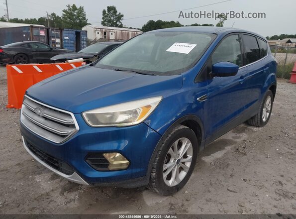 1FMCU0GD8HUB21000 2017 FORD ESCAPE Blue Vista tres cuartos delantera izquierda