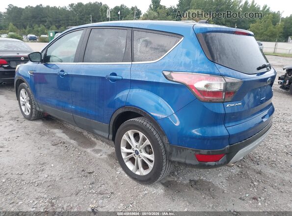 1FMCU0GD8HUB21000 2017 FORD ESCAPE Blue Trasero izquierdo