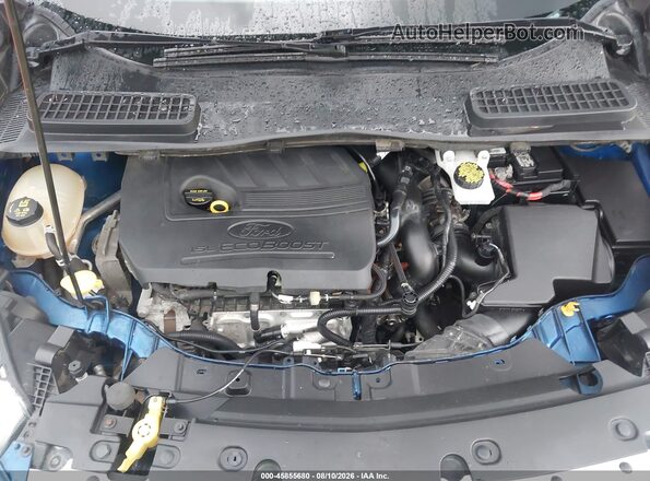 1FMCU0GD8HUB21000 2017 FORD ESCAPE Blue Vista trasera