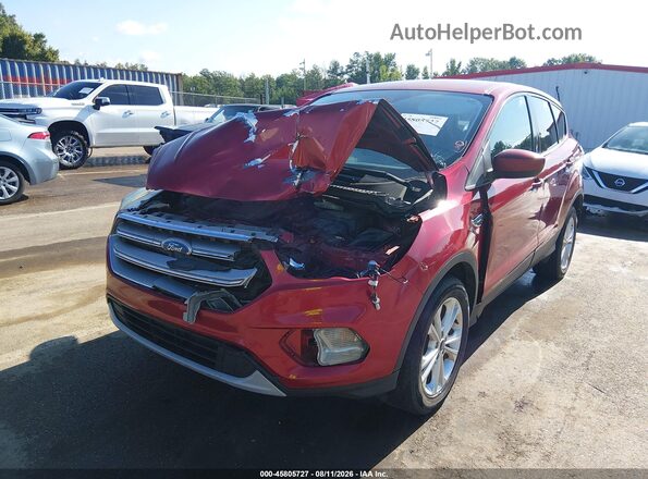 1FMCU0GD8HUC18925 2017 FORD ESCAPE Maroon წინა ხედი