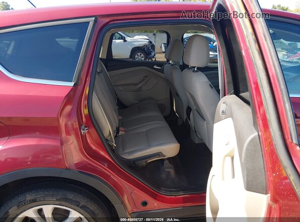 1FMCU0GD8HUC18925 2017 FORD ESCAPE Maroon VIN კოდის სტიკერის ხედი