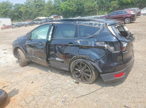 1FMCU0GD8HUC47390 2017 FORD ESCAPE Black Tył lewy