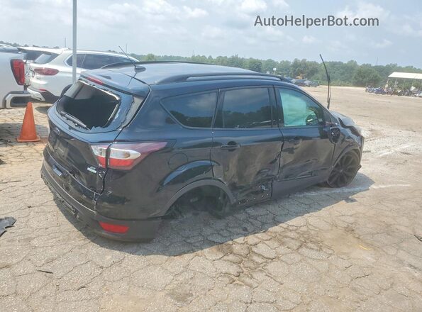 1FMCU0GD8HUC47390 2017 FORD ESCAPE Black Tył prawy