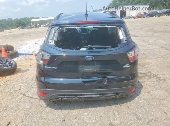 1FMCU0GD8HUC47390 2017 FORD ESCAPE Black Widok z tyłu