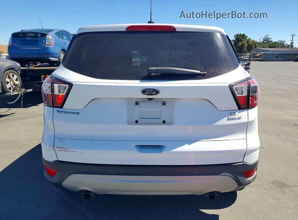 1FMCU0GD8HUD20578 2017 FORD ESCAPE White Հետևի տեսք