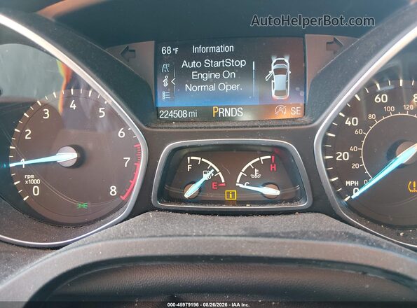 1FMCU0GD8JUA03258 2018 FORD ESCAPE Gray უკანა სავარძლების ხედი