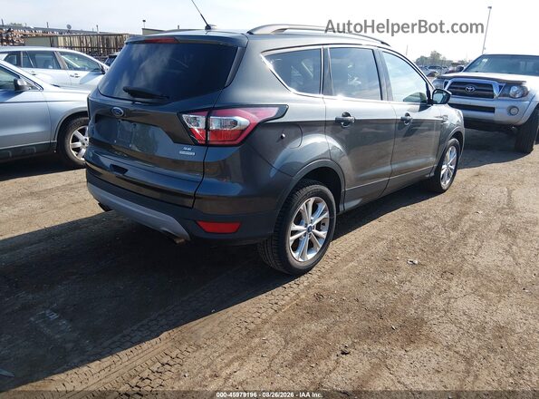1FMCU0GD8JUA03258 2018 FORD ESCAPE Gray უკანა მარჯვენა