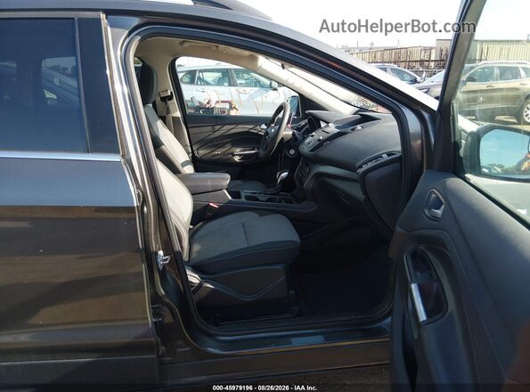 1FMCU0GD8JUA03258 2018 FORD ESCAPE Gray წინა სალონის ხედი