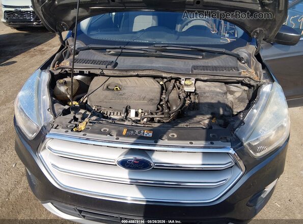 1FMCU0GD8JUA03258 2018 FORD ESCAPE Gray უკანა ხედი