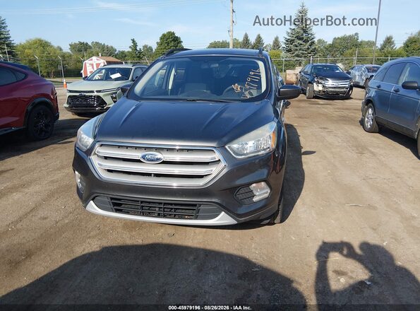 1FMCU0GD8JUA03258 2018 FORD ESCAPE Gray ხელსაწყოთა პანელის ხედი