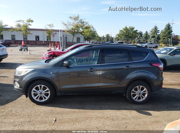 1FMCU0GD8JUA03258 2018 FORD ESCAPE Gray სალონის 360-გრადუსიანი ხედი
