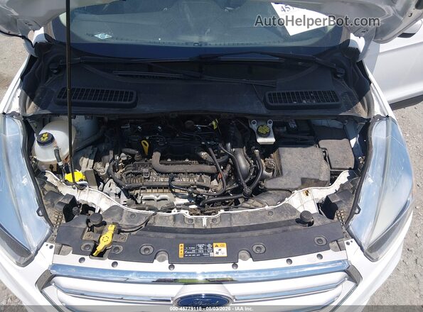 1FMCU0GD8JUC02763 2018 FORD ESCAPE White Widok z tyłu