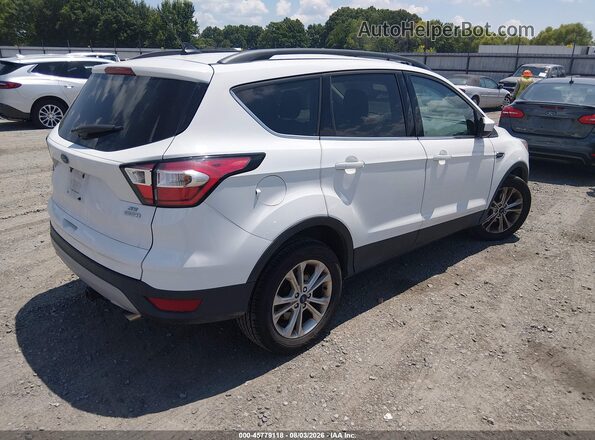 1FMCU0GD8JUC02763 2018 FORD ESCAPE White Tył prawy