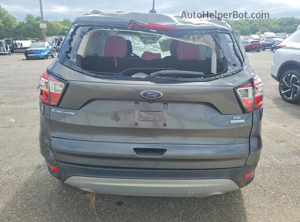 1FMCU0GD8JUC36959 2018 FORD ESCAPE Угольный Вид сзади