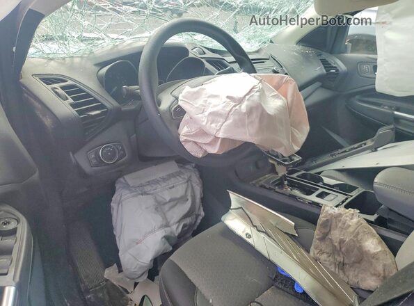 1FMCU0GD8JUC36959 2018 FORD ESCAPE Угольный Вид панели приборов