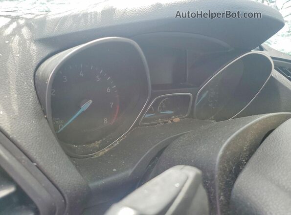 1FMCU0GD8JUC36959 2018 FORD ESCAPE Угольный Вид щитка приборов