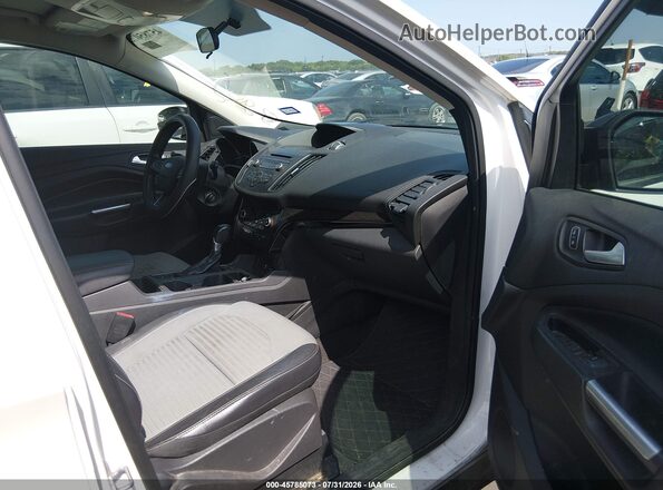 1FMCU0GD8JUD28671 2018 FORD ESCAPE White წინა სალონის ხედი