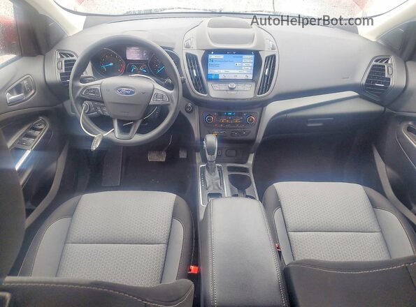 1FMCU0GD8KUA38268 2019 FORD ESCAPE Orange Առջևի վահանակի տեսք