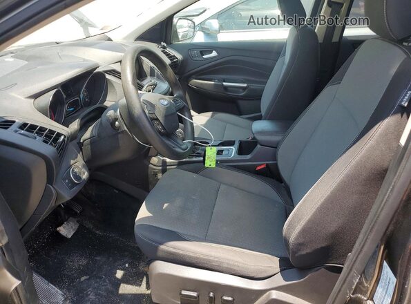 1FMCU0GD8KUA50730 2019 FORD ESCAPE Gray Вид салону спереду