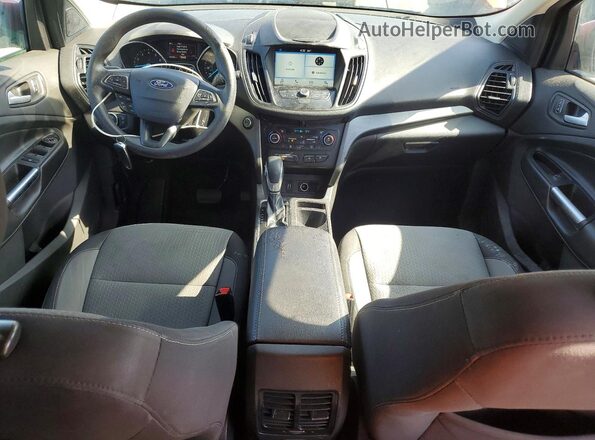 1FMCU0GD8KUB04768 2019 FORD ESCAPE Orange Vista del salpicadero