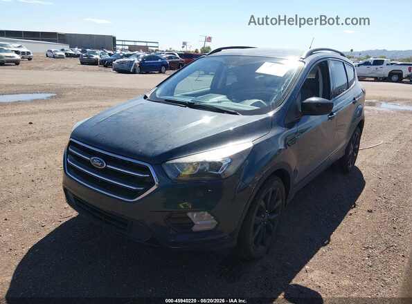 1FMCU0GD8KUB75954 2019 FORD ESCAPE Blue წინა მარცხენა ხედი სამი მეოთხედიდან