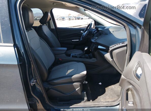 1FMCU0GD8KUB75954 2019 FORD ESCAPE Blue წინა სალონის ხედი