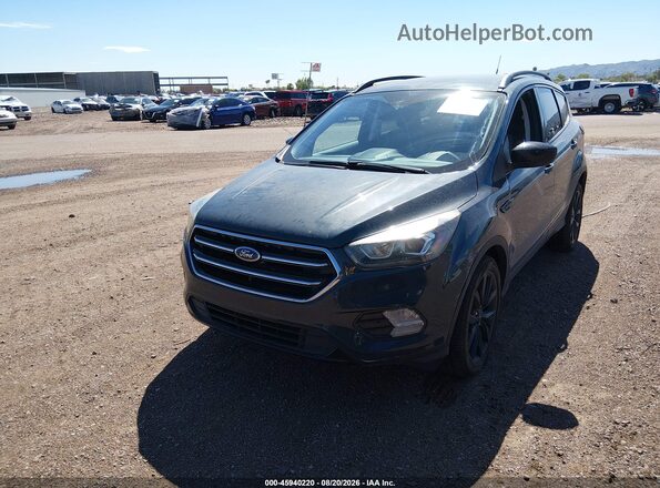 1FMCU0GD8KUB75954 2019 FORD ESCAPE Blue წინა ხედი