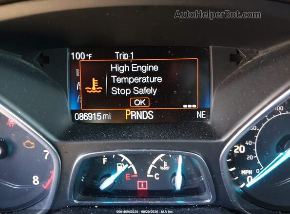 1FMCU0GD8KUB75954 2019 FORD ESCAPE Blue 