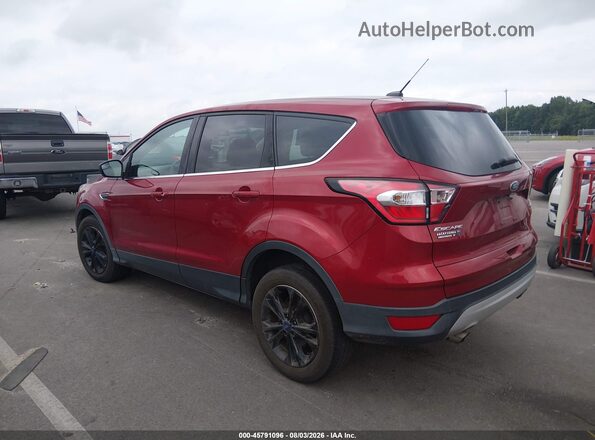 1FMCU0GD9HUC90328 2017 FORD ESCAPE Красный Задняя левая четверть