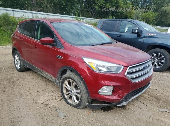 1FMCU0GD9HUD52021 2017 FORD ESCAPE Red Delantero derecho