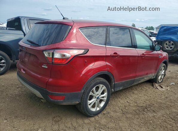 1FMCU0GD9HUD52021 2017 FORD ESCAPE Red Trasero derecho