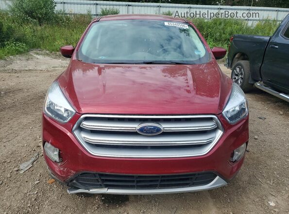 1FMCU0GD9HUD52021 2017 FORD ESCAPE Red Vista frontal