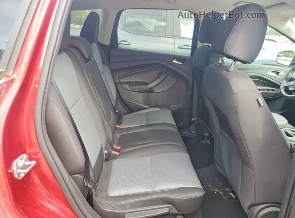 1FMCU0GD9HUD52021 2017 FORD ESCAPE Red Vista interior trasera