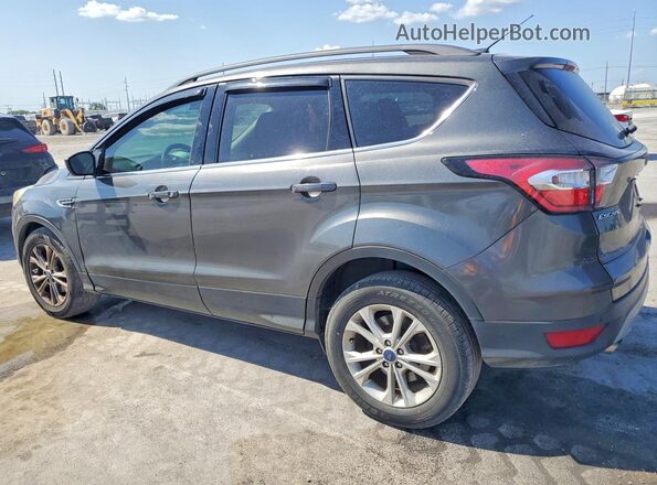 1FMCU0GD9HUD93409 2017 FORD ESCAPE Gray Trasero izquierdo
