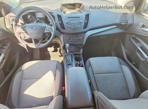 1FMCU0GD9HUE38641 2017 FORD ESCAPE White Dashboard view