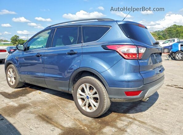 1FMCU0GD9JUA03480 2018 FORD ESCAPE Blue Tył lewy