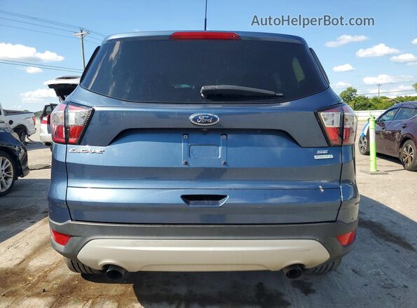 1FMCU0GD9JUA03480 2018 FORD ESCAPE Blue Widok z tyłu