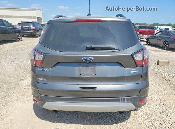 1FMCU0GD9JUA55367 2018 FORD ESCAPE Gray უკანა ხედი