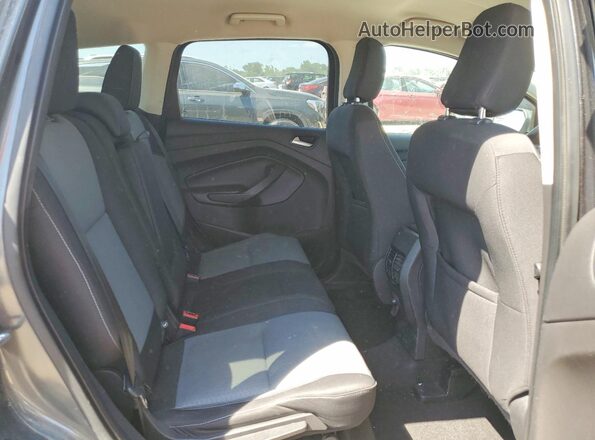 1FMCU0GD9JUA55367 2018 FORD ESCAPE Gray უკანა სავარძლების ხედი