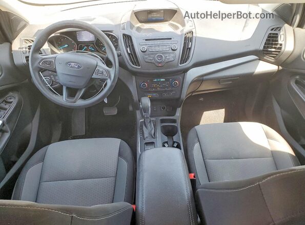 1FMCU0GD9JUA55367 2018 FORD ESCAPE Gray წინა პანელის ხედი