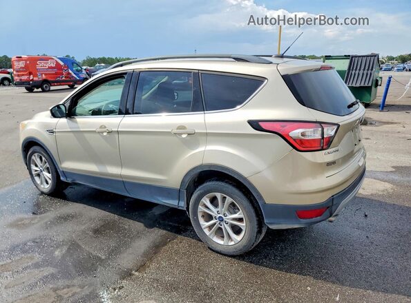 1FMCU0GD9JUB46039 2018 FORD ESCAPE Tan Rear left