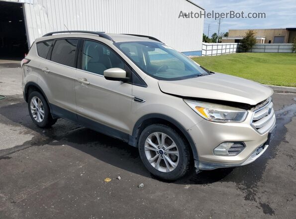 1FMCU0GD9JUB46039 2018 FORD ESCAPE Tan 360 interior view