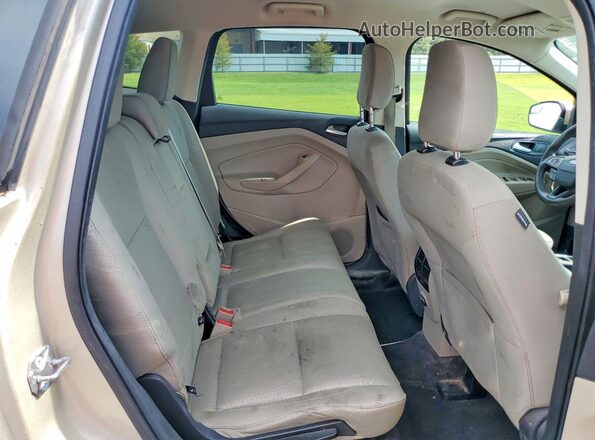 1FMCU0GD9JUB46039 2018 FORD ESCAPE Tan Rear interior view