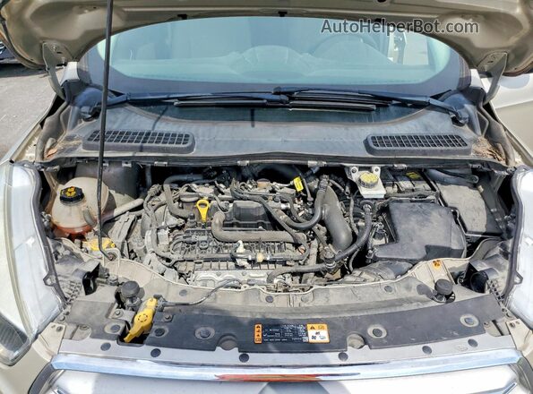 1FMCU0GD9JUB46039 2018 FORD ESCAPE Tan Engine compartment view