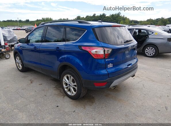 1FMCU0GD9JUB75430 2018 FORD ESCAPE Blue Задня ліва чверть