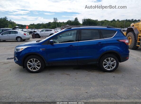 1FMCU0GD9JUB75430 2018 FORD ESCAPE Blue Панорамний вид салону 360°