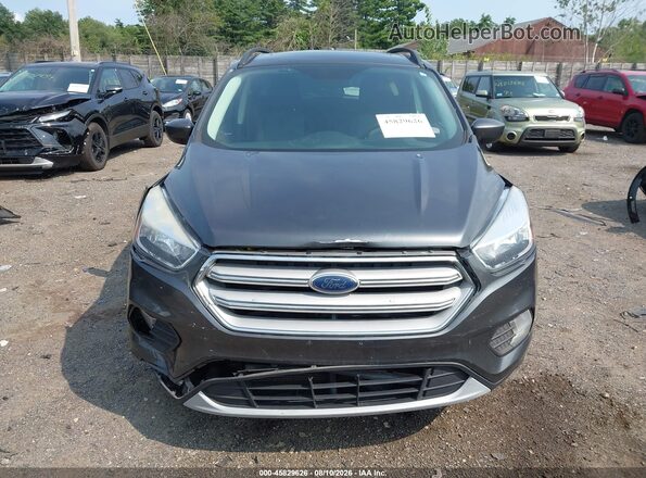 1FMCU0GD9JUC10970 2018 FORD ESCAPE Gray Widok zestawu wskaźników