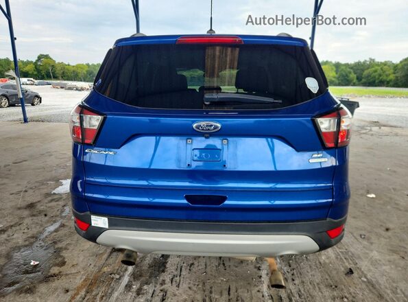 1FMCU0GD9JUC88410 2018 FORD ESCAPE Blue Widok z tyłu