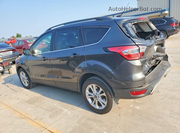 1FMCU0GD9JUD51327 2018 FORD ESCAPE Серый Задняя левая четверть